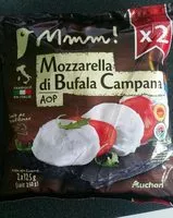 Sokerin määrä sisällä Mozzarella di Bufala Campana AOPx2