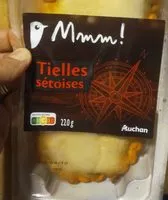 Sokerin määrä sisällä Tielles sétoises 2x110g Mmm !