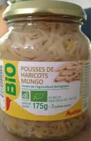 Suhkru kogus sees Pousses de Haricots Mungo issues de l'agriculture biologique