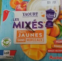 Quantité de sucre dans Les MixésSaveurs : Mangue Pêche Nectarine