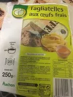 Sucre et nutriments contenus dans Pouce auchan 1er prix