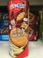 入っている砂糖の量 Gouters saveur chocolat