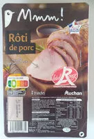 Sokerin määrä sisällä Rôti de porc Label Rouge 4 tranches