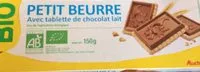 含糖量 Petit beurre tablette chocolat lait bio