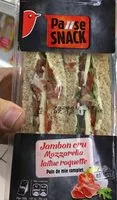 Jumlah gula yang masuk GourmandJambon cru mozzarellaBeurre