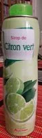 Zuckermenge drin Sirop de citron vert