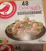 Sokerin määrä sisällä Escargots prepares a la bourguignonne