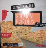 含糖量 les tartes salées SaumonPoireau