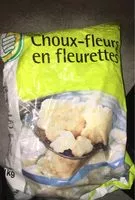 Amount of sugar in Choux-fleurs en fleurettes