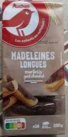 Amount of sugar in Madeleines longues marbrées goût chocolat