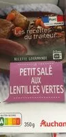 Suhkru kogus sees Petit sale aux lentilles vertes