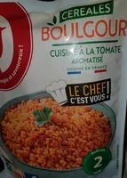 Suhkru kogus sees Boulgour cuisiné à la tomate aromatisé
