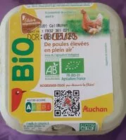Cantidad de azúcar en BIO*OEUFS PLEIN AIRSOLIDAIRES pour soutenir nos producteurs*issus de l'agriculture biologiqueLogo ABLogo Européen (feuille étoilée) / Agriculture France ou FR- BIO-10Logo AB* Conformément au mode de p