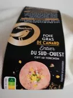 चीनी की मात्रा Foie gras de canard entier du Sud-Ouest cuit au torchon