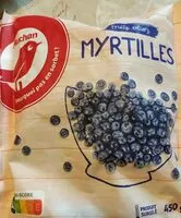 Zuckermenge drin Fruits entiersMyrtilles