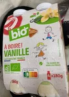 Quantité de sucre dans Yaourt à boire vanille BIO