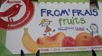Amount of sugar in FROM' FRAIS FRUITS SANS arômes artificiels colorants artificiels