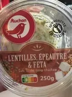 Количество сахара в Lentilles, Epeautre & Feta – sur lit de pois chiches 250g