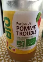 चीनी की मात्रा 100% Pur jus Pomme trouble BioSans sucres ajoutés*