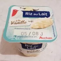 चीनी की मात्रा Riz au lait à la vanille
