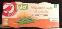 Suhkru kogus sees Haricot vert et poulet