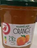 Quantité de sucre dans Marmelade orange
