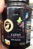 İçindeki şeker miktarı Cassis d'île de France