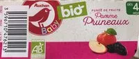 Şeker ve besinler Auchan baby bio