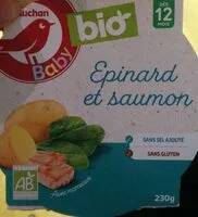 Suhkru kogus sees Epinard et saumon