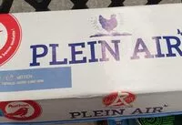 Количество сахара в Auchan oeufs ppa poule elevee en plein air sans ogm label rouge x12