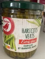 Jumlah gula yang masuk Haricots verts extra-fins