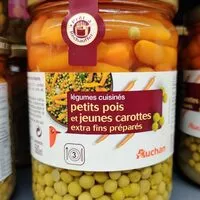 Jumlah gula yang masuk Petits pois et jeunes carottes extra fins préparés