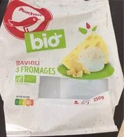 Amount of sugar in Ravioli fromages bio