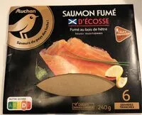 चीनी की मात्रा saumon fumé d'Ecosse – salage traditionnel au sel sec - fumé au bois de hêtre