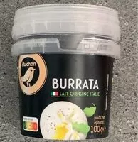 入っている砂糖の量 Burrata
