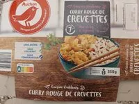 Количество сахара в Curry rouge de crevettes et duo de riz