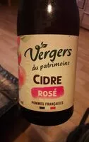 含糖量 Cidre Rosé - Vergers du patrimoine 75cl