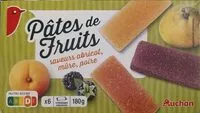 İçindeki şeker miktarı Pâtes de Fruits saveurs