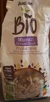 Zuckermenge drin Muesli croustillant fruits secsRaisins, Figues, Noix de coco, Bananes, Amandes, Abricots, Noisettes
