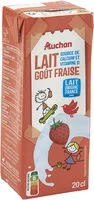 Quantité de sucre dans Lait goût fraise
