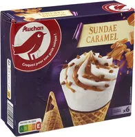 Cantidad de azúcar en Sundae caramel