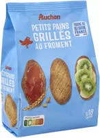Suhkru kogus sees Petits Pains Grillés Froment