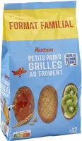 Suhkru kogus sees Petits Pains Grillés Froment sachet familial 400g