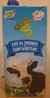 Sucre et nutriments contenus dans Les 30 fermes de cant avey lot