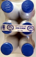 含糖量 Lait stérilisé UHT demi-écrémé (Pack de 6)