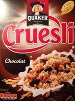 Zuckermenge drin Cruesli Chocolat