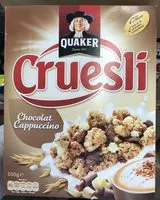 Zuckermenge drin Cruesli Chocolat Cappuccino