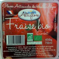 Sucre et nutriments contenus dans Alti flore