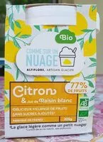 Jumlah gula yang masuk Comme sur un nuage Citron & Jus de Raisin blanc