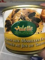 Suhkru kogus sees Sauce morilles